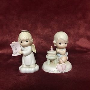 2 pcs Precious Moments Growing in Grace Infant & 1